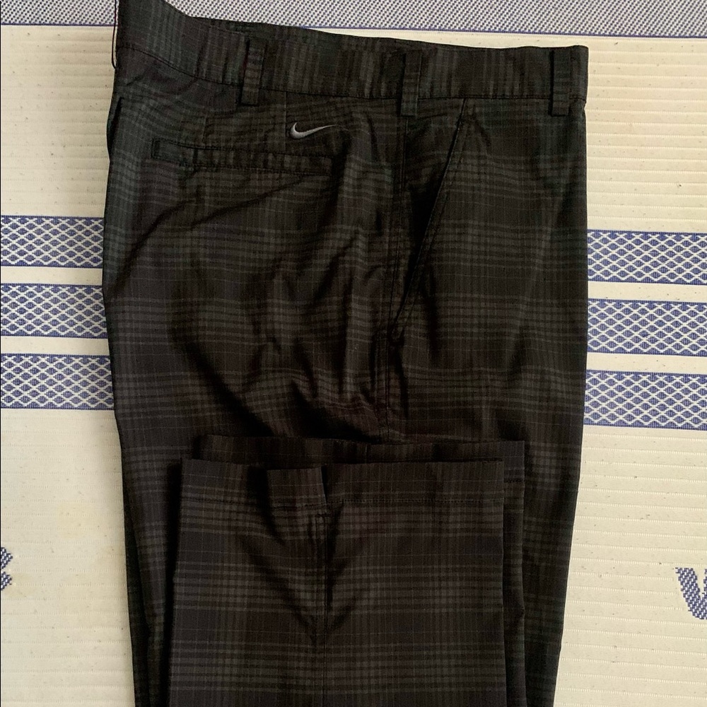 Nike black golf pants